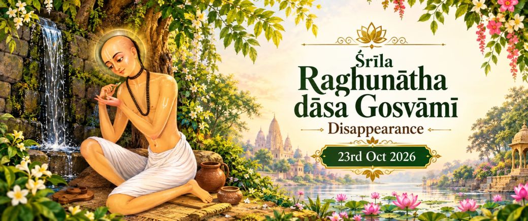 Śrīla Raghunātha Dāsa Gosvāmī